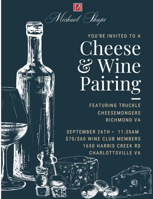 Cheese & Wine Pairing featuring Truckle Cheesemongers