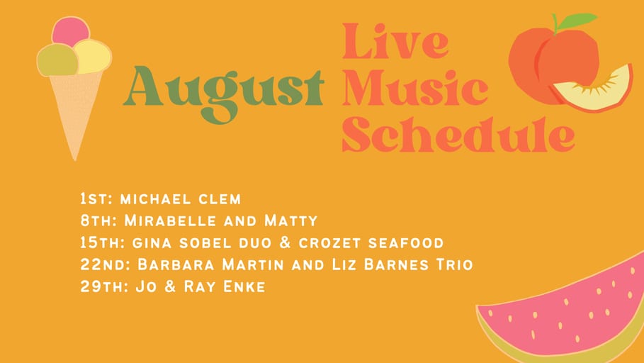 Gina Sobel Duo + Crozet Seafood