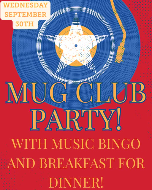 MUG CLUB PRIVATE PARTY