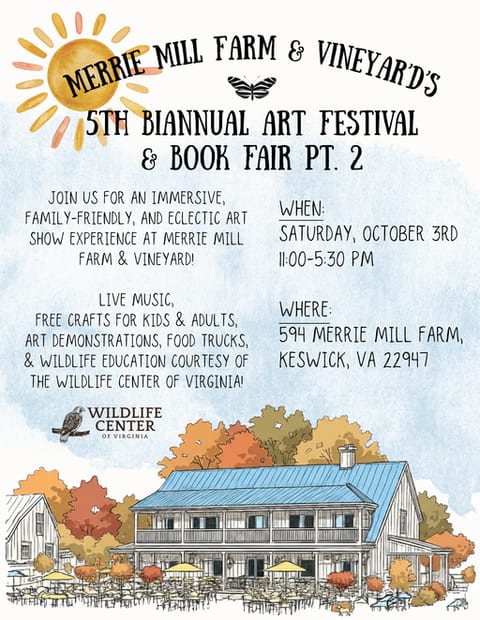 5th Biannual Art Festival pt. 2 at Merrie Mill Farm & Vineyard