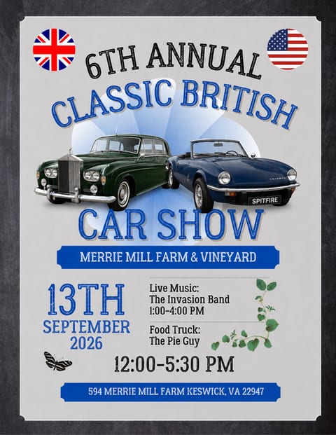 6th Annual Classic British Car Show