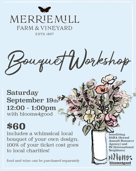 Bouquet Making Workshop with Blooms4Good