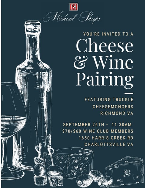 Cheese & Wine Pairing featuring Truckle Cheesemongers