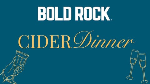 Cider Dinner at Bold Rock