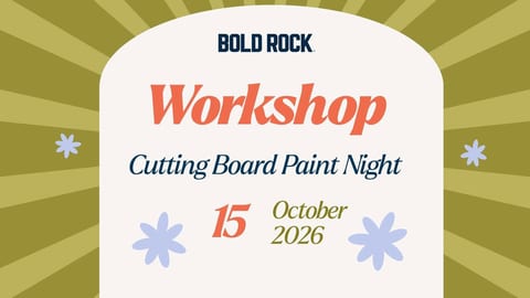 Cutting Board Paint Night Workshop at Bold Rock