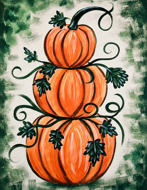 Paint + Sip "Stack o' Pumpkins" at Hazy Mountain