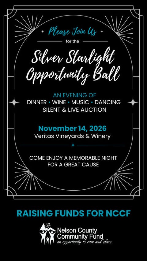Silver Starlight Opportunity Ball at Afton Mountain Vineyards