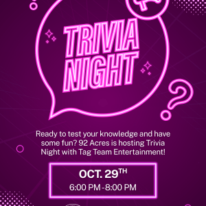 Trivia Night at 92 Acres