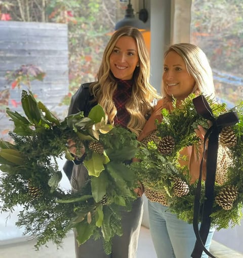 Wreath Making Workshop at Eastwood Farm and Winery